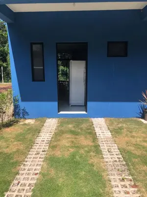 A fachada ou entrada de Saracura