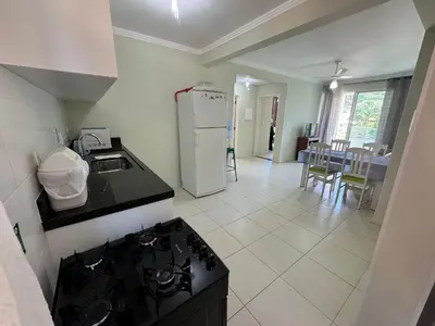 A cozinha ou kitchenette de Cód 60 - Apartamento á 250 m do mar