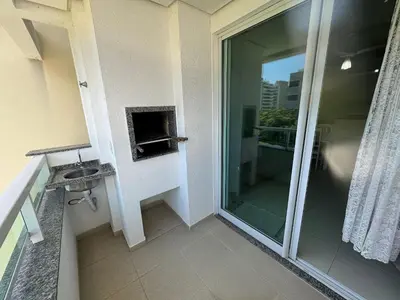 A cozinha ou kitchenette de Cód 60 - Apartamento á 250 m do mar