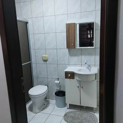 Uma casa de banho em Maravilhosa casa na praia de Bombas