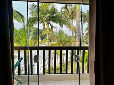 Uma varanda ou terraço em Pousada Áurea