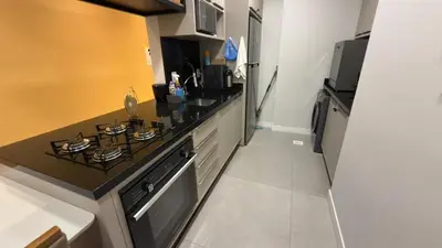 A cozinha ou kitchenette de Cód 67 - Apto com 2 dorm no Arpoador Palmas