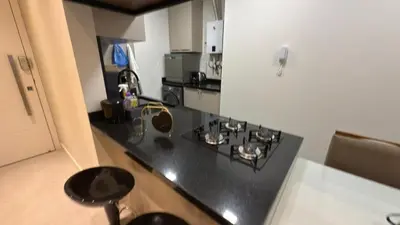 A cozinha ou kitchenette de Cód 67 - Apto com 2 dorm no Arpoador Palmas