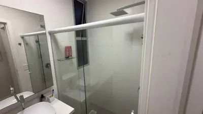 Uma casa de banho em Cód 67 - Apto com 2 dorm no Arpoador Palmas