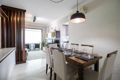 A cozinha ou kitchenette de QUA41 - 3Dorm, Climatizado, Churrasqueira