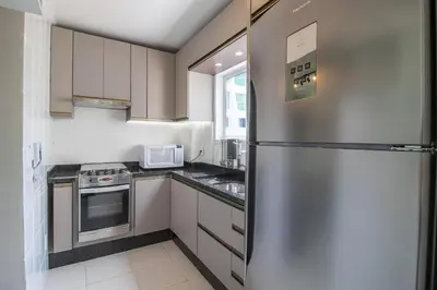 A cozinha ou kitchenette de QUA41 - 3Dorm, Climatizado, Churrasqueira