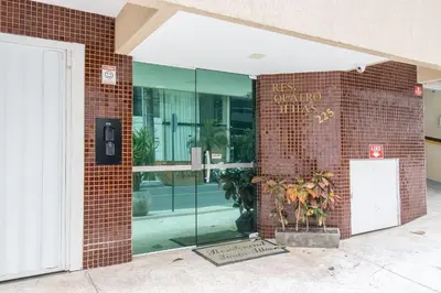 A planta de QUA41 - 3Dorm, Climatizado, Churrasqueira