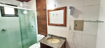 Uma casa de banho em Água Marinha de Bombas - Bombinhas