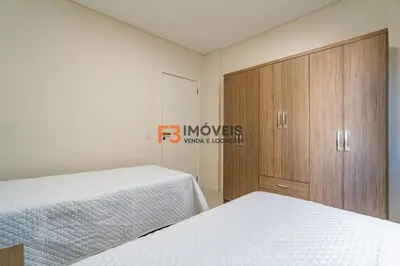 A planta de Apartamento 02 quartos Bombas