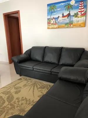 Uma área de estar em Bombinhas Residencial Ecomar