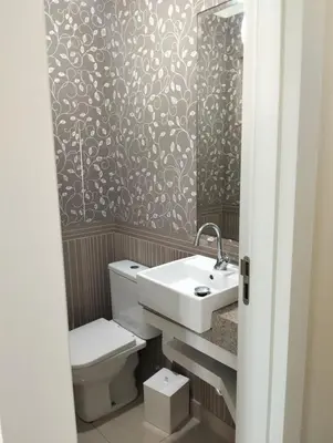 A planta de Cobertura com piscina em Bombinhas SC