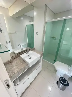 A planta de Cobertura com piscina em Bombinhas SC
