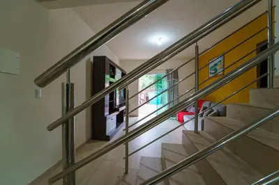A planta de Casa Bombinhas Mariscal hospedado GleisonJayme