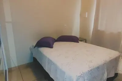 A planta de aconchegante casa de praia