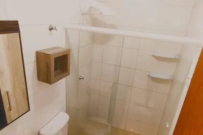 A planta de aconchegante casa de praia