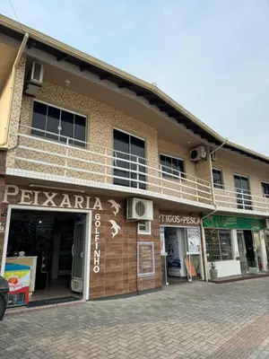 O edifício onde o apartamento está situado