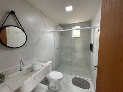 A planta de Duplex de 3 Quartos com Piscina - 140m da praia
