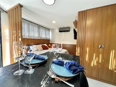 A planta de Loft para Casal em Bombinhas - Sem Garagem