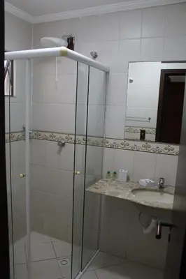 Uma casa de banho em Apartamento Costa Esmeralda