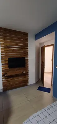 Uma televisão e/ou sistema de entretenimento em Loft 02