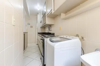 A planta de Excelente Apartamento em Bombas - 3 dormitórios