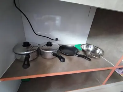 A cozinha ou kitchenette de Loft 03 c ar condicionado proximo praias e Expocenter BC