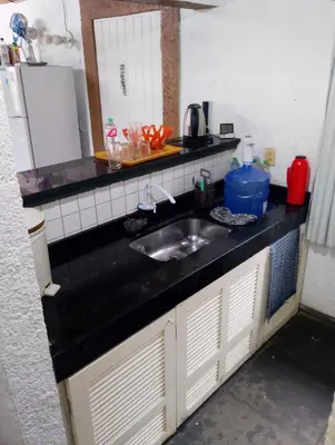 A cozinha ou kitchenette de Residencial verde oliva AP 2