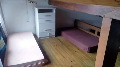 Uma cama ou camas num quarto em Residencial verde oliva AP 2