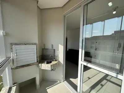 Uma casa de banho em Apartamento com Suite em Palmas