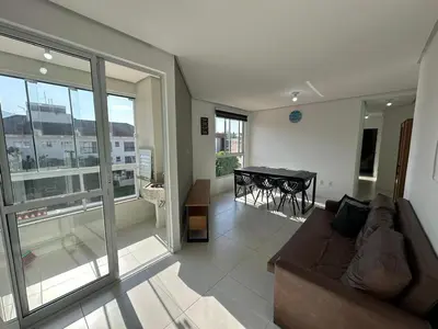 Uma área de estar em Apartamento com Suite em Palmas