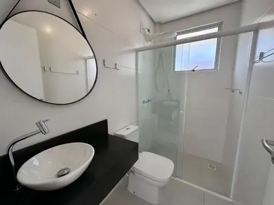 Uma casa de banho em Apartamento com Suite em Palmas