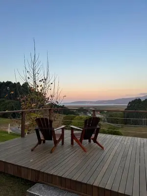 Paisagem natural perto da casa de férias
