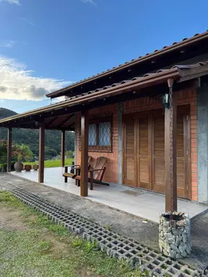 O edifício onde a casa de férias está situado