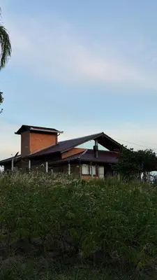 O edifício onde a casa de férias está situado