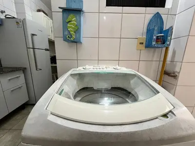A planta de B124-Apto econômico de 1 quarto prédio sob Avenida