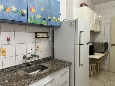 A planta de B124-Apto econômico de 1 quarto prédio sob Avenida