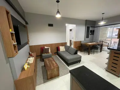 A planta de Cód 46 - Apartamento espetacular á 280m do mar