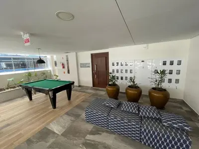 A planta de Cód 46 - Apartamento espetacular á 280m do mar