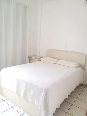 A planta de Apto quadra mar em Balneário Perequê