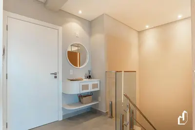 A planta de Apartamento para 05 pessoas com vista para o mar