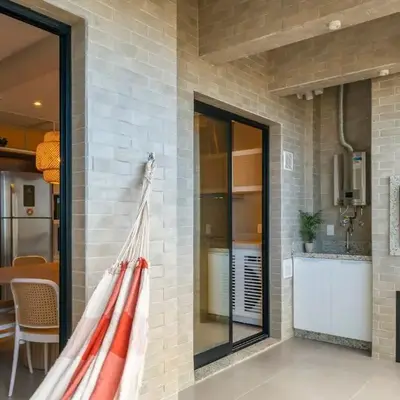 Apartamento para 05 pessoas com vista para o mar