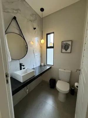 Uma casa de banho em Casa Diamante