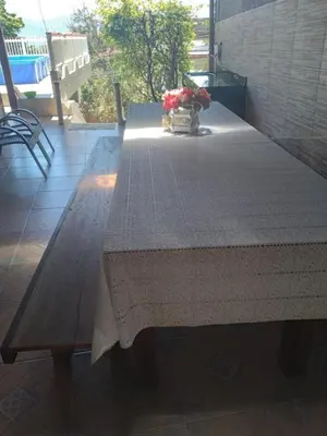 Uma varanda ou terraço em Casa na Praia Araçá