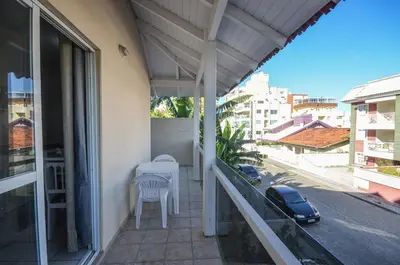 O edifício onde o apartamento está situado