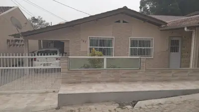 O edifício onde a casa de férias está situado