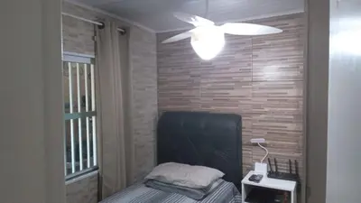 Uma cama ou camas num quarto em House of Cesar