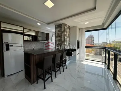 A planta de Apartamento para aluguel de temporada Bombas - Sunset
