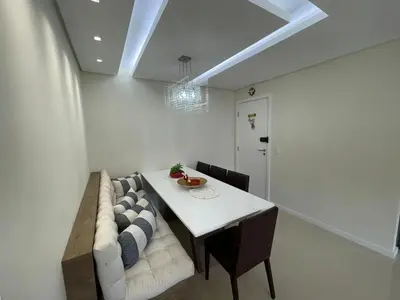 A planta de Cód 158 - Apartamento á 300m do mar.
