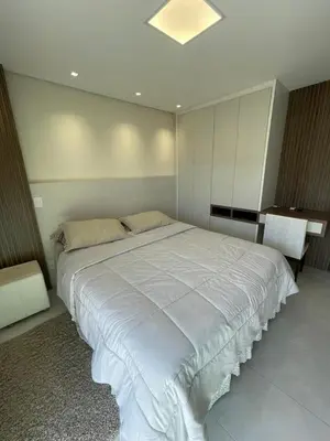 A planta de Cód 158 - Apartamento á 300m do mar.