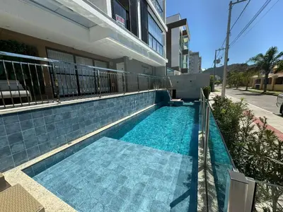 A planta de Cód 161 - Apartamento com Spa privativa a 100m do mar